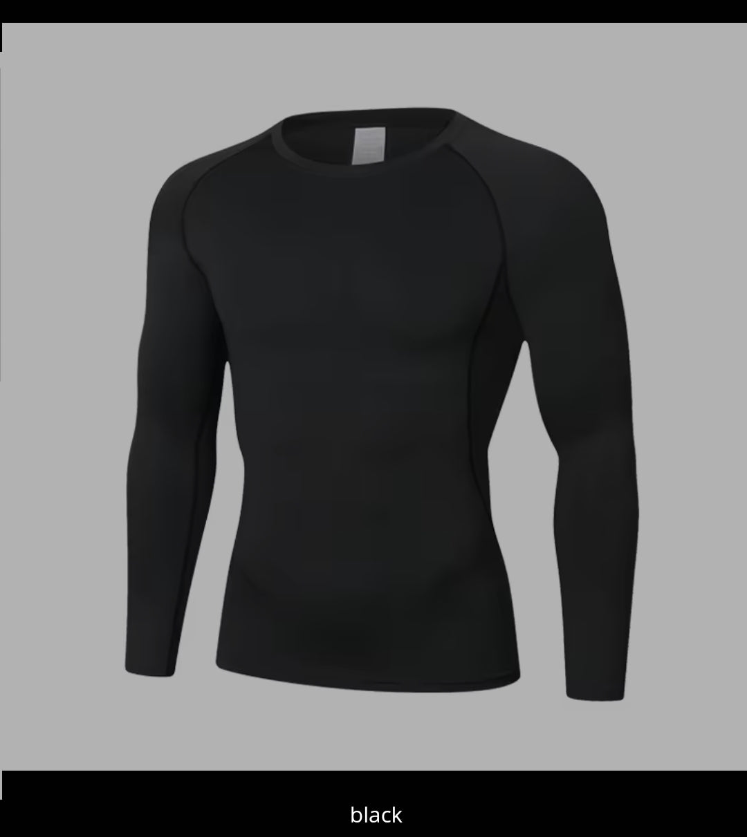 Compression Long Sleeve T Shirt Men Elastic Training T-shirt Gym Fitness Workout